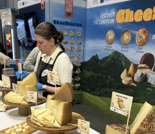 European cheeses at Summer Fancy Food Show